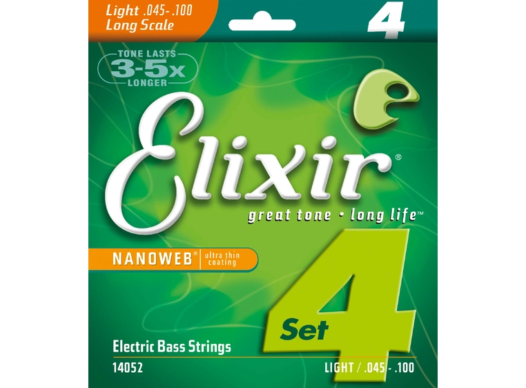 Elixir NWB045 Nanoweb bass string .045 15345 